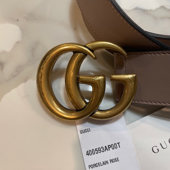 Gucci belt in porcelain rose - Picture 2 of 6